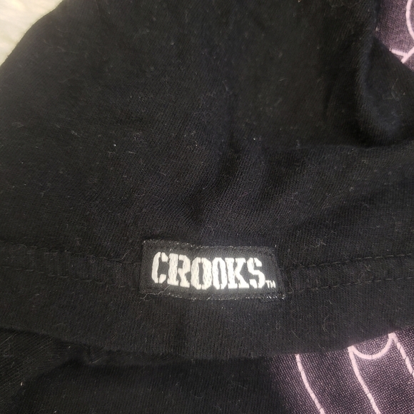 CROOKS & CASTLES WOMENS NEON LOGO SHIRT - Picture 5 of 6